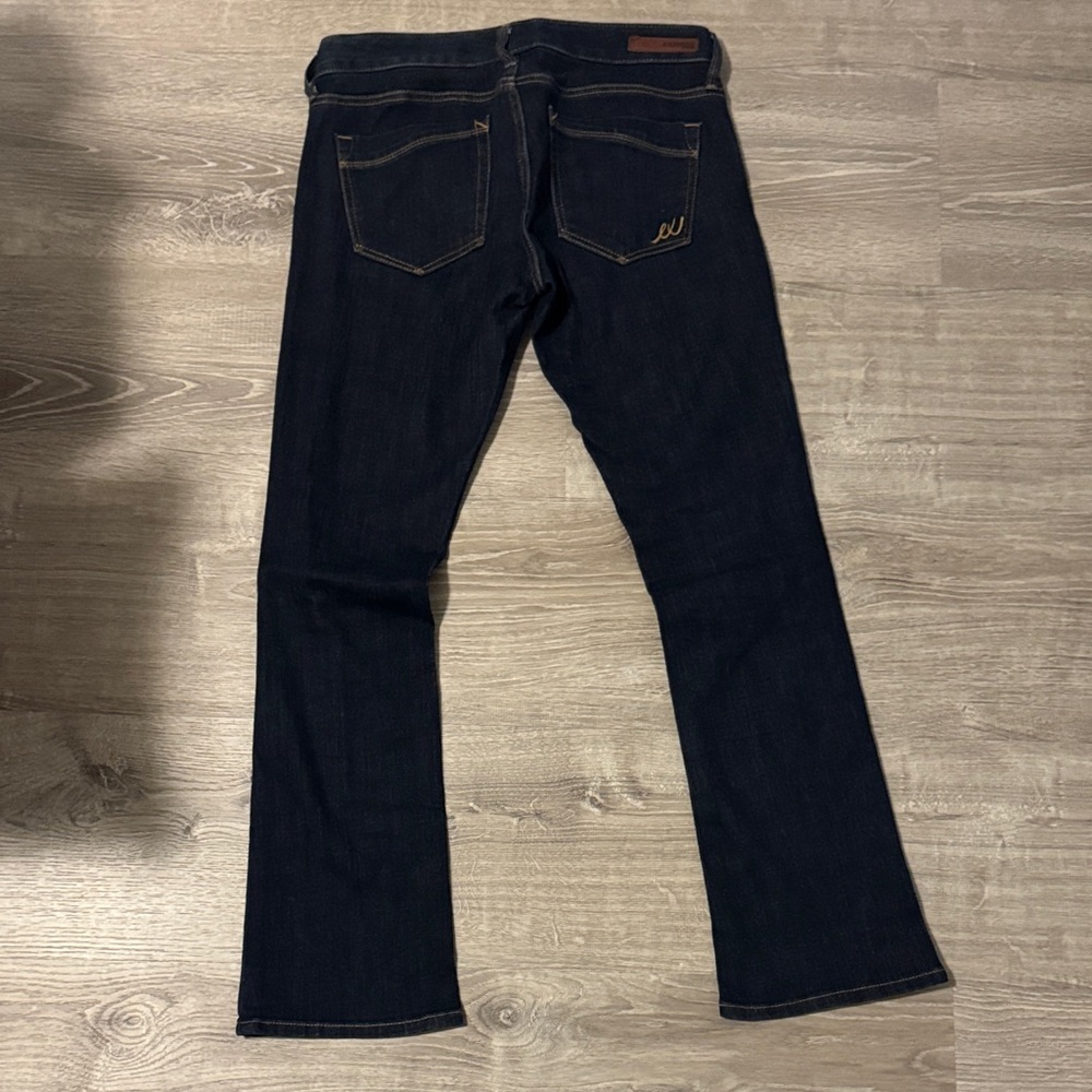 Express Dark Indigo Flare Jeans - Picture 3 of 3